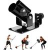 Yes4All SJXD, Piattaforma a T-Bar Row Platform Arancione landmine attachment Deluxe - Girevole a 360° e Facile da installare - Adatto a Barre Olimpiche Standard da 2,5 cm e 2 Unisex, Natural