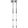 Leki Bastoncini Traveller Alu, Black-Silvergray-Neonyellow, 90-130cm
