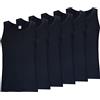 Nottingham T-Shirt Uomo 100% Cotone Art. TV700 Scollo V 6pz Assortito M