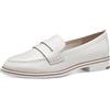MARCO TOZZI Damen Slipper 2-24706-44, Mocassino Donna, Cream Patent, 42 EU