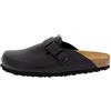 Lico Bioline Clog, Ciabatte Uomo, Nero Lemon, 44 EU