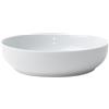 Holst Porzellan MT 222 - Piatto rotondo in porcellana, 22 cm, 1,20 l, 22 x 22 x 5,4 cm, 4 pezzi, colore: Bianco