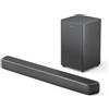 Philips TAB5309 Soundbar 2.1 con subwoofer wireless - 2.1 canali 240W, DTS Virtual X, Bluetooth 5.4, HDMI ARC, Connessione ottica e connettività USB - Grigio Scuro