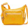 Kipling Gabbie S, Borse a tracolla Donna, Morbido Dot Giallo, Taglia unica