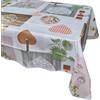 GX GARGIX GARGIX Tovaglia Plastificata Antimacchia Pvc Rettangolare Rotonda 6 12 Posti stampata (PVC-13, 120X220)