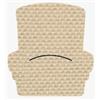 Zucchissime Copripoltrona per Poltrone Reclinabili Relax Lounge Copridivano 1 Posto (PANNA)
