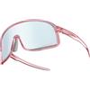 ROCKBROS Occhiali Fotocromatici Uomo Donna, Occhiali da Sole Ciclismo Sportivi Protezione UV400 Antivento, Adatto per Bici Corsa MTB Pesca Guida Running, Rose e Blu