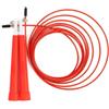 FFitness CORDA PER SALTARE REGOLABILE IN ACCIAIO,SPEED-JUMPE,ROPE-SKIPPING,BOX PUGILATO,ALLENAMENTO CARDIO,DOPPI SALTI CROSSFIT FITNESS,PER UOMO DONNA ROTAZIONE 360° (ROSSO)