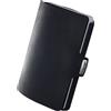 I-CLIP Original Portafoglio Uomo Slim - Porta Carte di Credito piccolo - Idea Regalo Uomo - Portatessere Tascabile - Made in Germany - Pelle liscia Nero