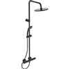 Ideal Standard Ceratherm T25 colonna doccia con termostatico, A7546XG, Ceratherm T25 silk black [Rubinetteria Bagno > Colonne Doccia]