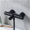Fortis Brera termostatico vasca per 2 uscite, esterno, 78111THMB, Brera nero opaco [Rubinetteria Bagno > Rubinetteria Vasca]