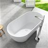 evineo ineo4 vasca da bagno freestanding L: 150 La: 75 cm, BE4015WH, ineo4 bianco [Vasche da Bagno > Vasche da Bagno Freestanding]