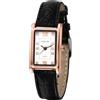 Avaner Orologio da polso per uomo e donna, alla moda, semplice coppia, orologio al quarzo con cinturino in pelle, unisex, per donne e uomini come regali, Nero-3(femmina), cinghia