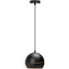 Blendend Ciondolo in ferro nero E27 senza fonte di luce, stile industriale, ideale per illuminazione decorativa in casa e locali commerciali.