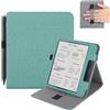 Vakarey per Kobo Libra Colour Cover con Portapenne,per Kobo Libra 2 Custodia con Cinturino da Polso,Verde