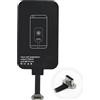eModwey Super Veloce 1000mA Type C Wireless Charging Receiver and Adapter per Apple, Samsung, Huawei, Xiaomi e Altri Telefoni Android USB-C