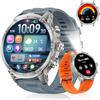 LIGE Smartwatch Uomo, 1.85 Grande Schermo Orologio Smartwatch con Chiamata Bluetooth/710mAh Batteria, 110+ Modalità Sportive, Cardiofrequenzimetro e Sonno IP68 Impermeabile per iOS Android
