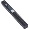 Denash Scanner Portatile, Scanner di Immagini Portatile da 900 DPI con Custodia, Scanner Fotografico con Bacchetta di Scansione per Documenti A4 Immagini Pagine Testi (BLACK)