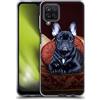 Head Case Designs Licenza Ufficiale Klaudia Senator Classico Divano Bulldog Francese 2 Custodia Cover in Morbido Gel Compatibile con Samsung Galaxy A12 (2020)