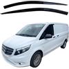 AUTO CLOVER Set Deflettori Frangivento per Mercedes Vito 2014+ (2 pezzi)