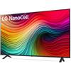 LG NanoCell 50'' Serie NANO82 50NANO82T6B, TV 4K, 3 HDMI, SMART TV 2024