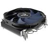 Akasa Dissipatore cpu a ventola Akasa Alucia H4i 29.5mm Nero