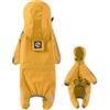 Wyttuubv Impermeabili per cani,Cappotto antipioggia per cani - Poncho antipioggia con strisce riflettenti impermeabili | Abbigliamento antipioggia leggero, giacca poncho antipioggia per cani di