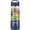 nutribullet Frullatore portatile in blu marino, potente lama per estrattore, tazza da 475 ml, coperchio da asporto, cavo di ricarica USB-C e guida utente (lingua italiana non garantita), offre oltre