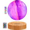 DIDWI Lampada lunare a levitazione, luce lunare 3D galleggiante a LED luna a levitazione magnetica luci notturne per la decorazione dell'ufficio in camera regali fantastici (Galaxy 16 Colori)