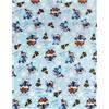 sarcia.eu Disney Stitch Coperta Blu, Coperta Natalizia 120x150 cm Oeko-Tex