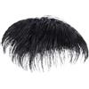 Generico Parrucca da uomo Generico - Parrucca da uomo, Parrucchino da uomo, Topper corto da uomo, Extension per capelli, Parrucca da uomo corta nera naturale, Clip per parrucca di veri capelli umani, Sostituzi