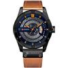 CURREN 8301 Orologio da polso in oro classico del quarzo delle donne di vigilanza di marca superiore di marca