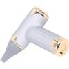 VGEBY Asciugacapelli Elettrico da 60 W Ad Alta velocità 4 Livelli Vento Senza Lama 1100 MAh Batteria Ventilatore Portatile per Polvere (Color argento)