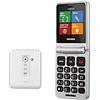 Brondi Telefono Cellulare Brondi Flipper Dual Sim Colore Silver