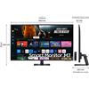 Samsung Smart Monitor M7 M70D da 43'' UHD Flat