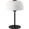 Eglo Leuchten my light Lampada da tavolo Solo 2 in vetro bianco opaco e nero opaco 1XE27 900142/20