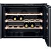 WHIRLPOOL WWC5120 - W WC5120 Cantina Vini da incasso Altezza 45 cm - 24 Bottiglie - Nero - finiture INOX - Classe G (A )