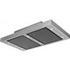 Silverline Cappa da Cucina Filtrante, Installazione da incasso, da 120 cm 4224.12