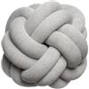 Design House Stockholm - Cuscino Knot - Grigio - Acrilico - Designer Ragnheiður Osp Sigurðardóttir