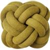 Design House Stockholm - Cuscino Knot - Giallo - Acrilico - Designer Ragnheiður Osp Sigurðardóttir