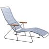 Houe - Lettino inclinabile Click - Blu - Bambù - Designer Henrik Pedersen