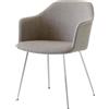 tradition &tradition - Poltrona imbottita Rely - Beige - Polipropilene riciclato - Designer Hee Welling