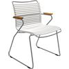 Houe - Poltrona Click - Bianco - Acciaio termolaccato - Designer Henrik Pedersen