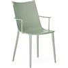 Kartell - Sedia H. H.H - Verde - Tecnopolimero termoplastico riciclato - Designer Philippe Starck