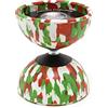 Mister Babache Bianco/Rosso/Verde Diabolo Singolo Arlecchino Medium, JDAM_GBlanc