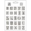 Stampo morbido A4 Master of Magic alfabeto