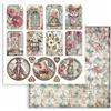 Carta Scrap Master of magic chiudipacco Stamperia