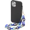 Cellularline Phone Chain Glam Universale Catena colorata per personalizzare lo smartphone