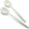 Fratelli Guzzini 106101156 cucchiaio Cucchiaio da insalata Plastica Bianco 2 pz