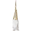 Joia Home 80257 statuetta e statua ornamentale Oro, Grigio, Bianco Poliestere, Sabbia, Legno